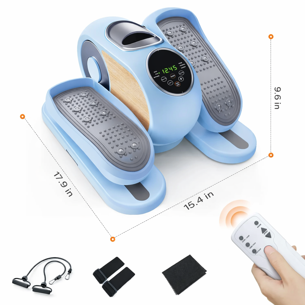 Under Desk Elliptical Machine Remote Control with 12 Speeds