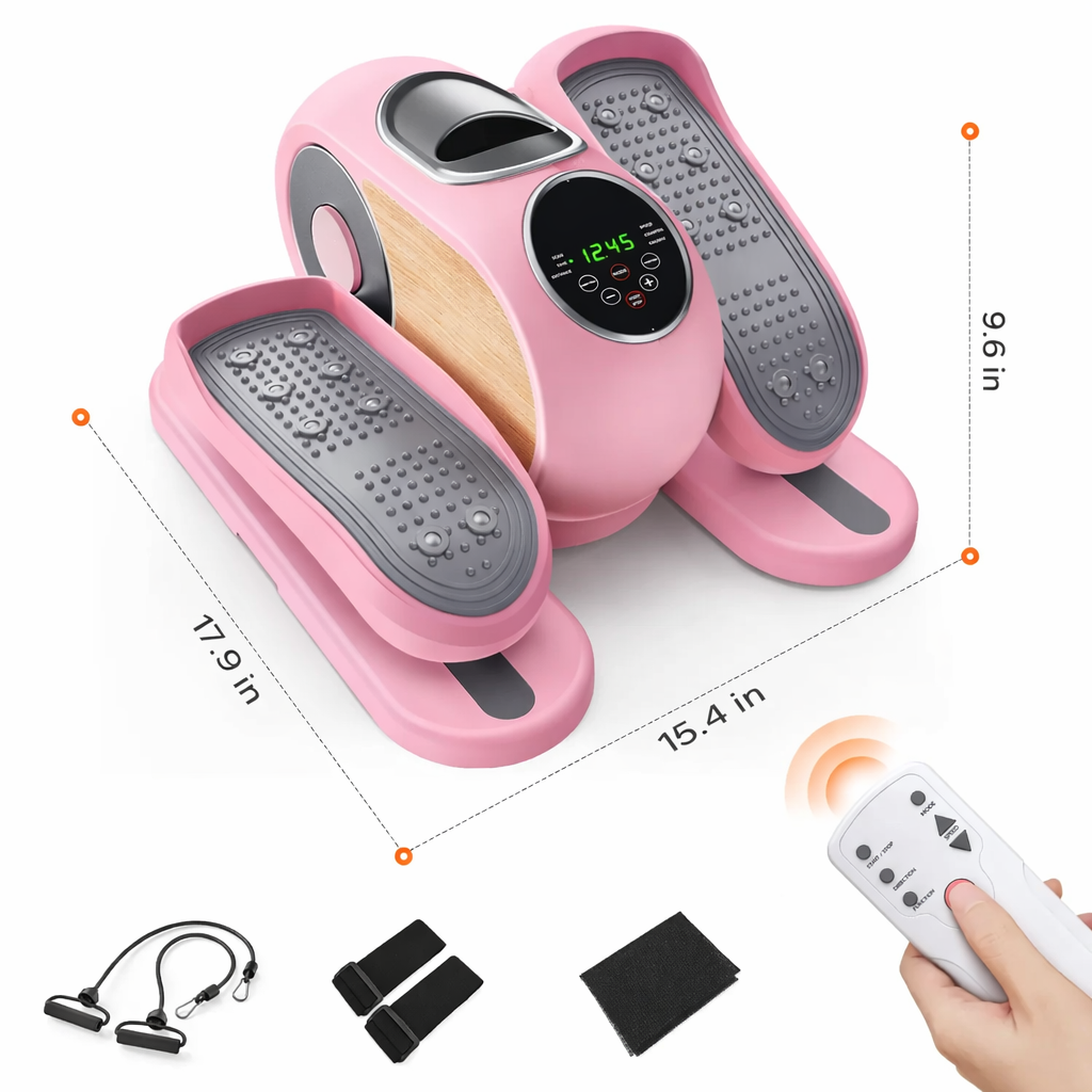 Under Desk Elliptical Machine Remote Control with 12 Speeds